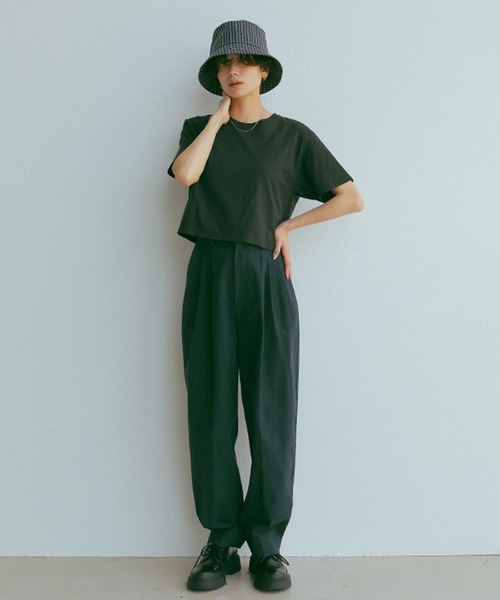 ETRE TOKYO（エトレトウキョウ）の「クロップドプロダクトダイTee（T