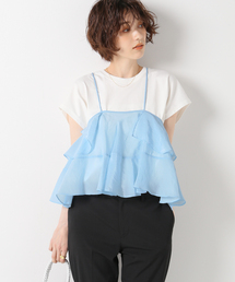 【RACHEL COMEY/レイチェルコーミー】CLEARYラッフルトップス
