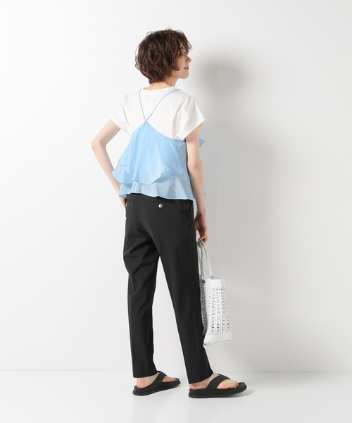 IENA(イエナ)の「【RACHEL COMEY/レイチェルコーミー】CLEARYラッフルトップス(シャツ/ブラウス・レディース・ネイビー・2)」の3枚目の写真