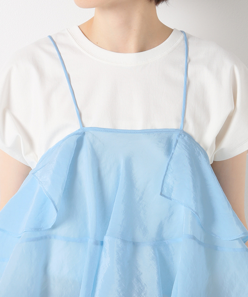 IENA(イエナ)の「【RACHEL COMEY/レイチェルコーミー】CLEARYラッフルトップス(シャツ/ブラウス・レディース・ネイビー・2)」の7枚目の写真
