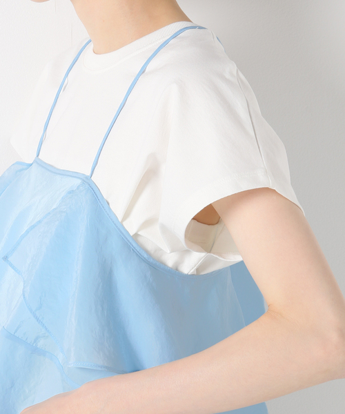 IENA(イエナ)の「【RACHEL COMEY/レイチェルコーミー】CLEARYラッフルトップス(シャツ/ブラウス・レディース・ネイビー・2)」の9枚目の写真