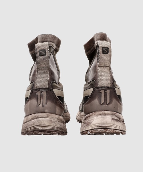 11 by Boris Bidjan Saberi （ ボリスビジャンサベリ）の「BAMBA2 HIGH Wh / Wh / Wh（スニーカー・メンズ・ダークグレー・8/8.5/9）」の4枚目の写真