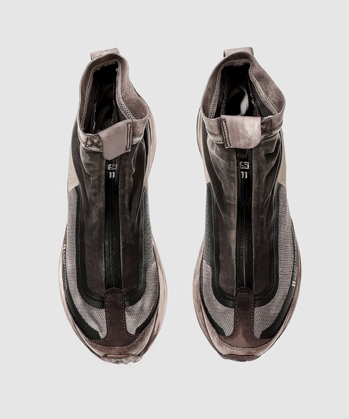 11 by Boris Bidjan Saberi （ ボリスビジャンサベリ）の「BAMBA2 HIGH Wh / Wh / Wh（スニーカー・メンズ・ダークグレー・8/8.5/9）」の5枚目の写真