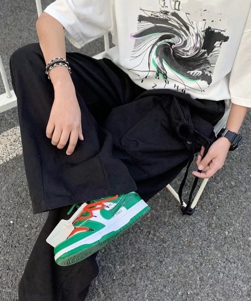 meJane（ミージェーン）の「ARMYカーゴビブパンツ（カーゴパンツ・レディース・ブラック/ベージュ/カーキ・S/M）」の8枚目の写真