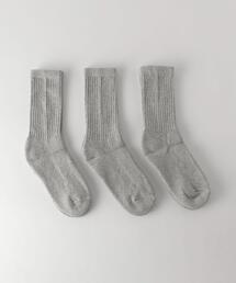WIGWAM | <WIGWAM> S60 CREW 3PAC SOCKS GRAY/ソックス(ソックス/靴下)