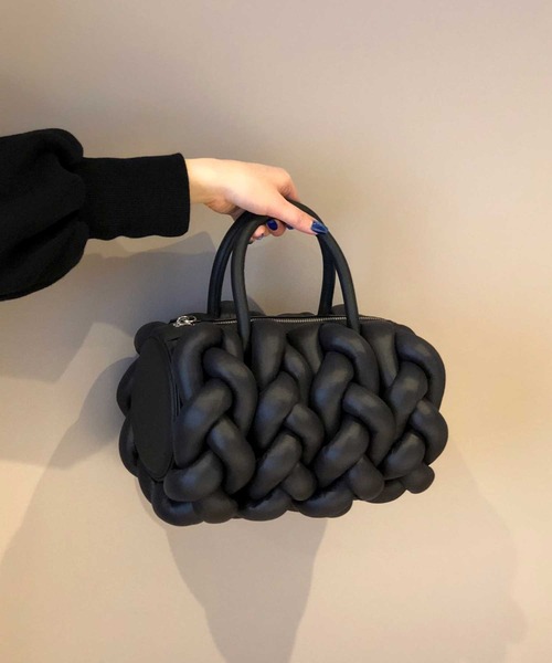 ASH（アッシュ）の「【DARLA】パフィーハンドバッグ（ハンドバッグ・レディース・ブラック/ブラウン・ONE SIZE）」の3枚目の写真