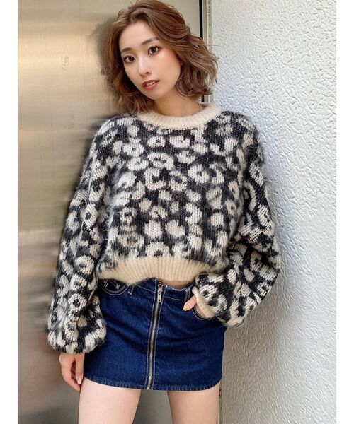 GYDA（ジェイダ）の「ハイウエスト ZIPデニム スカートライクショートパンツ（デニムスカート・レディース・ブラック/インディゴブルー・SMALL/MEDIUM）」の13枚目の写真