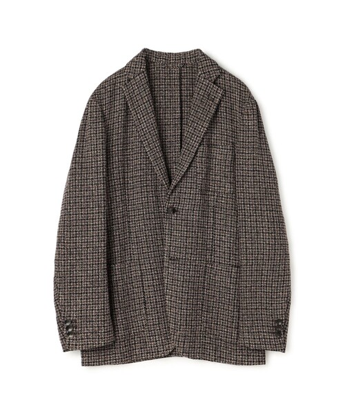 TOMORROWLAND （トゥモローランド）の「リングツイード シングルブレステッド2Bジャケット Angelico（テーラードジャケット・メンズ・ブラック系その他/グレー系その他2/ブラウン系その他2/ブルー系その他4・44/46/48/42/50/52）」の3枚目の写真