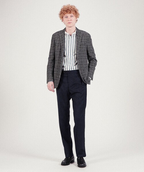 TOMORROWLAND （トゥモローランド）の「リングツイード シングルブレステッド2Bジャケット Angelico（テーラードジャケット・メンズ・ブラック系その他/グレー系その他2/ブラウン系その他2/ブルー系その他4・44/46/48/42/50/52）」の11枚目の写真