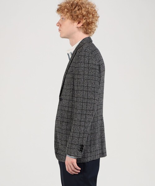 TOMORROWLAND （トゥモローランド）の「リングツイード シングルブレステッド2Bジャケット Angelico（テーラードジャケット・メンズ・ブラック系その他/グレー系その他2/ブラウン系その他2/ブルー系その他4・44/46/48/42/50/52）」の14枚目の写真