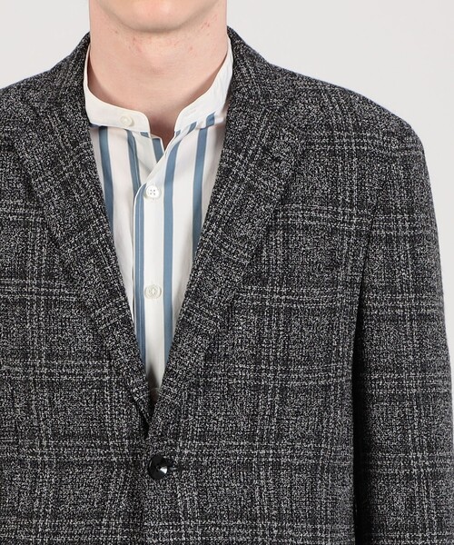 TOMORROWLAND （トゥモローランド）の「リングツイード シングルブレステッド2Bジャケット Angelico（テーラードジャケット・メンズ・ブラック系その他/グレー系その他2/ブラウン系その他2/ブルー系その他4・44/46/48/42/50/52）」の18枚目の写真