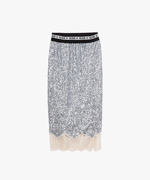 新品タグ付 ZADIG&VOLTAIRE ザディグエヴォルテール スカート ZADIG&VOLTAIRE（ザディグ エ ヴォルテール）の「JUSTICIA