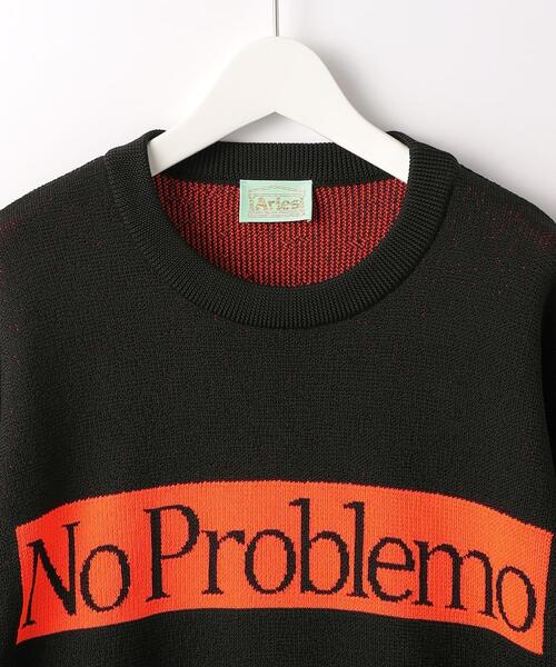 ARIES(アリーズ)の「<ARIES> PROBLEMO KNIT/ニット(ニット/セーター・メンズ・ブラック・M/L)」の3枚目の写真