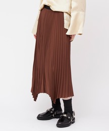 UNDECORATED-women W/CU VOILE PLEATS SK