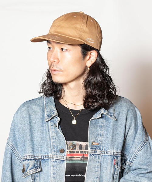 ＣＡ４ＬＡ　キャップ　ベージュ　キャメル　カシラ CA4LA（カシラ）の「ニャーCAP 2（キャップ）」 - WEAR