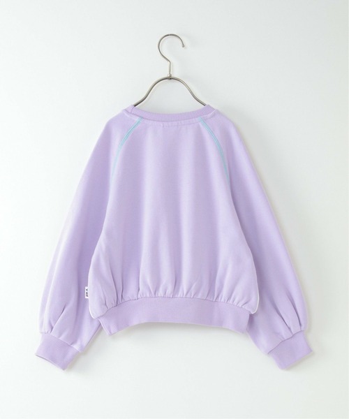 FILA（フィラ）の「FILA フィラ ゆるシルエットトレーナー（130~160cm）（スウェット・キッズ・シルバーグレー/ライトパープル・130/150/160/140）」の5枚目の写真