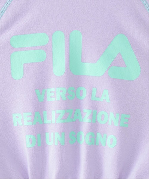 FILA（フィラ）の「FILA フィラ ゆるシルエットトレーナー（130~160cm）（スウェット・キッズ・シルバーグレー/ライトパープル・130/150/160/140）」の10枚目の写真