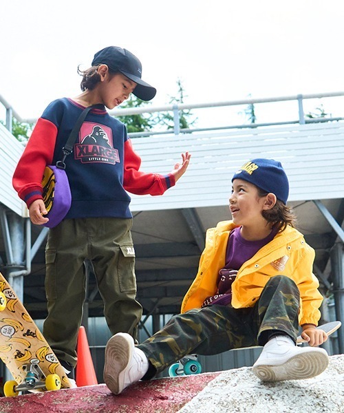 XLARGE KIDS（エクストララージキッズ）の「【WEB限定】配色ショルダーバック（ショルダーバッグ・キッズ・イエロー/レッド/グリーン・FREE）」の10枚目の写真