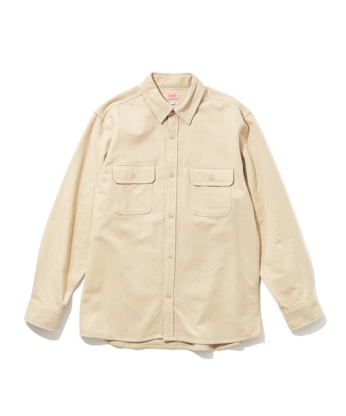 BIG MIKE(ビッグマイク)の「BIG MIKE ヘビーフランネルシャツ 102235204/102235205(シャツ/ブラウス・メンズ・ブラック/ベージュ・XL/L/M)」の9枚目の写真
