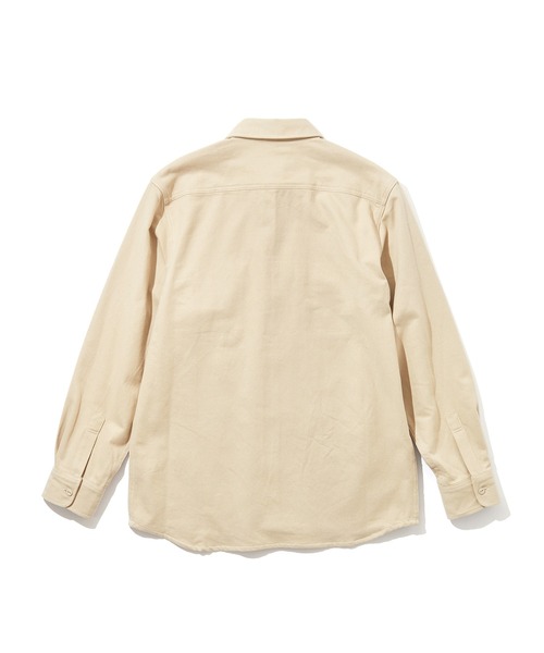 BIG MIKE(ビッグマイク)の「BIG MIKE ヘビーフランネルシャツ 102235204/102235205(シャツ/ブラウス・メンズ・ブラック/ベージュ・XL/L/M)」の10枚目の写真