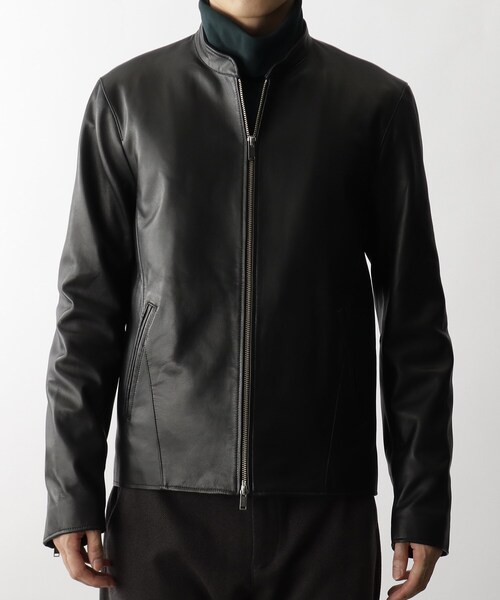 THE SHOP TK (ザ ショップ ティーケー )の「◆【シープレザー】シングルライダース(ライダースジャケット・メンズ・ダークブラウン/ブラック・02/03/04)」の3枚目の写真