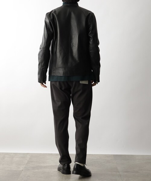 THE SHOP TK (ザ ショップ ティーケー )の「◆【シープレザー】シングルライダース(ライダースジャケット・メンズ・ダークブラウン/ブラック・02/03/04)」の16枚目の写真