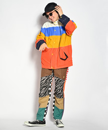 パッチワーク」に該当するメンズのナイロンジャケットファッション通販