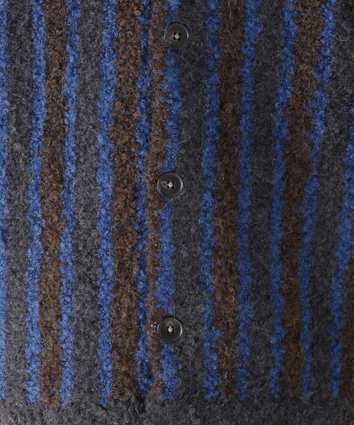 niko and...（ニコアンド）の「ブークレアソートニットVネックカーディガン（Tシャツ/カットソー・メンズ・ベージュ/チャコール/グリーン・MEDIUM/LARGE）」の17枚目の写真