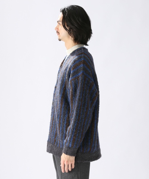 niko and...（ニコアンド）の「ブークレアソートニットVネックカーディガン（Tシャツ/カットソー・メンズ・ベージュ/チャコール/グリーン・MEDIUM/LARGE）」の22枚目の写真