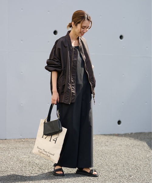 FRAMeWORK（フレームワーク）の「≪追加≫【一部店舗・WEB限定】ナイロンツイルMA-1（MA-1・レディース・ライトグレー/オリーブ/ブラウン系その他・38/36）」の13枚目の写真