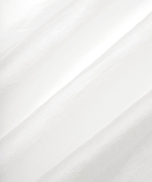 ANAYI(アナイ)の「オーガンジー袖タックボウブラウス(シャツ/ブラウス・レディース・ブラック/オフホワイト・36/38)」の15枚目の写真