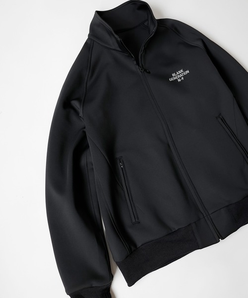 NUMBER (N)INE（ナンバーナイン）の「NUMBER (N)INE/ナンバーナイン JERSEY BLOUSON/シリコンプリント ジャージ トラックブルゾン（ブルゾン・メンズ・バーガンディー/ブラック/ダークネイビー・2/3/4）」の5枚目の写真