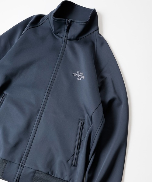 NUMBER (N)INE（ナンバーナイン）の「NUMBER (N)INE/ナンバーナイン JERSEY BLOUSON/シリコンプリント ジャージ トラックブルゾン（ブルゾン・メンズ・バーガンディー/ブラック/ダークネイビー・2/3/4）」の7枚目の写真