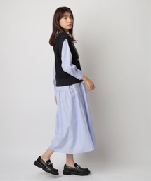 Rirandture（リランドチュール）の「シャギーベスト×シャツ