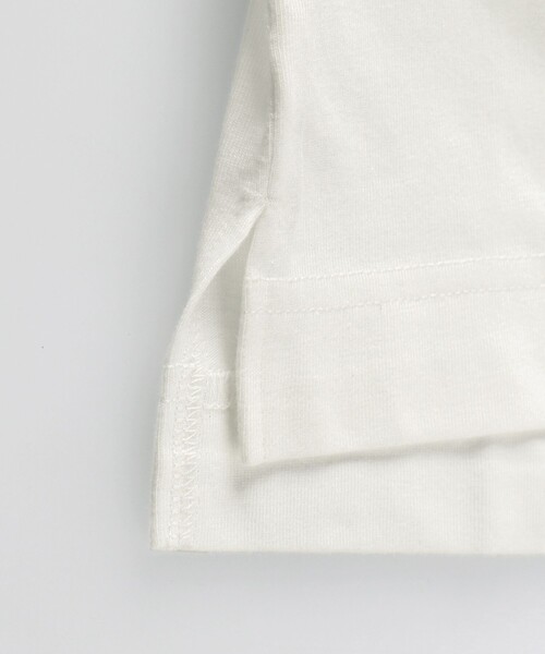 BRANSHES（ブランシェス）の「【アソート】グラフィック長袖Tシャツ_ロンT（Tシャツ/カットソー・キッズ・ベージュ/ライトベージュ/チャコールグレー/アイボリー/サックスブルー/エメラルド/オフホワイト/ブラック/カラフル/コバルトブルー・100/110/130/140/150/90/120/160）」の11枚目の写真