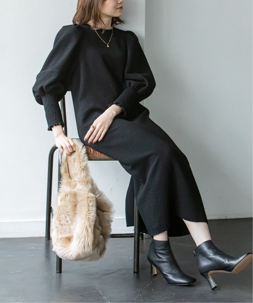 Noble（ノーブル）の「《追加》クレープマテリアルボリュームスリーブ  