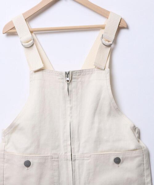 coen（コーエン）の「テープストラップオーバーオール（サロペット/オーバーオール・キッズ・ナチュラル/ネイビー・110/130/150）」の17枚目の写真
