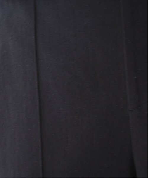 RAY CASSIN（レイカズン）の「S/M/L展開　リネンライクリラックスセミフレアパンツ（スラックス・レディース・ブラック/サックスブルー/ブラウン/ライトカーキ/ベージュ・SMALL/MEDIUM/LARGE）」の6枚目の写真