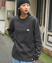 Dickies/ディッキーズ ロゴ刺繍ワッフルルーズロンTカットソー