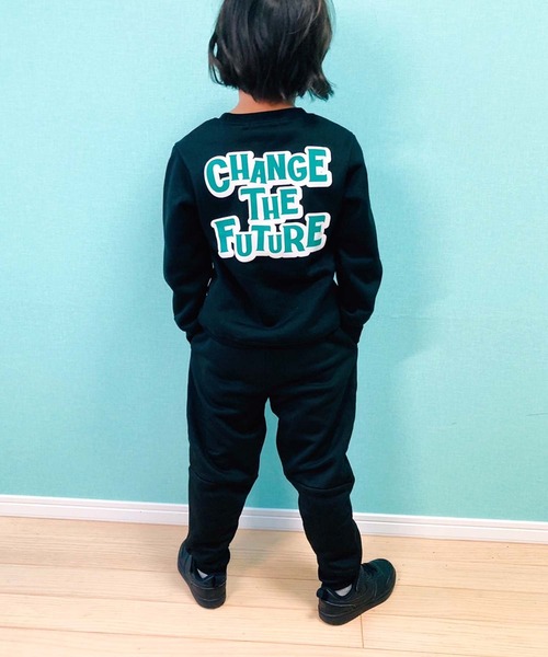 THE CASUAL（カジュアル）の「裏起毛　ラインテックパンツ（その他パンツ・キッズ・杢グレー/グレー系/ネイビー系/ブラック/グレー系1/ベージュ系/ネイビー/ベージュ/チャコール/ブラック系・130cm/140cm/150cm/160cm/110cm/120cm）」の13枚目の写真