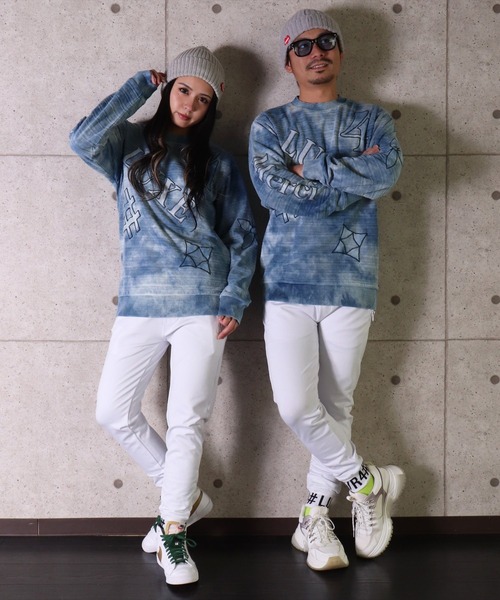 LUXE/R(ラグジュ)の「(RM)【ユニセックス】【LUXE/R】ポンチ ジャガード ロゴ リブ ジョガーパンツ(スウェットパンツ・メンズ・ブラック/グレー/ホワイト・MEDIUM/LARGE)」の5枚目の写真