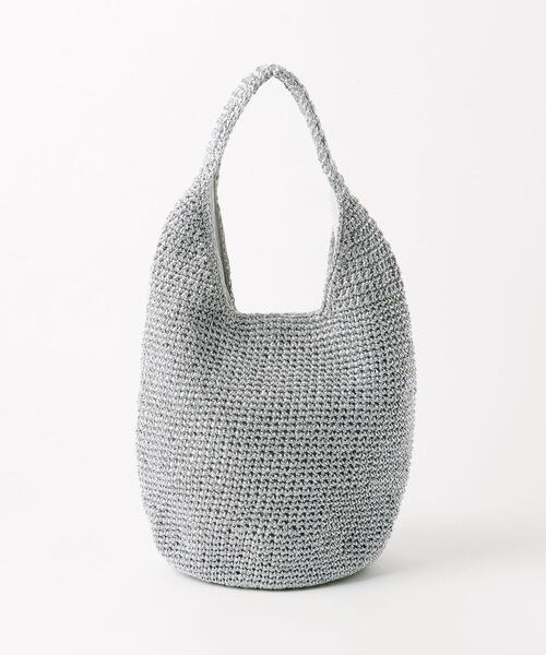 BEAUTY&YOUTH UNITED ARROWS(ビューティーアンドユースユナイテッドアローズ)の「コード ワンハンドル ショルダーバッグ(ショルダーバッグ・レディース・シルバー/ホワイト・FREE)」の11枚目の写真