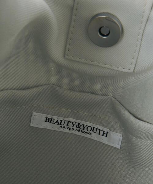 BEAUTY&YOUTH UNITED ARROWS(ビューティーアンドユースユナイテッドアローズ)の「コード ワンハンドル ショルダーバッグ(ショルダーバッグ・レディース・シルバー/ホワイト・FREE)」の17枚目の写真