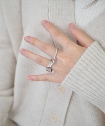 BROTHERHOOD | 【earyear】ダブル フィンガー リング v2(リング)