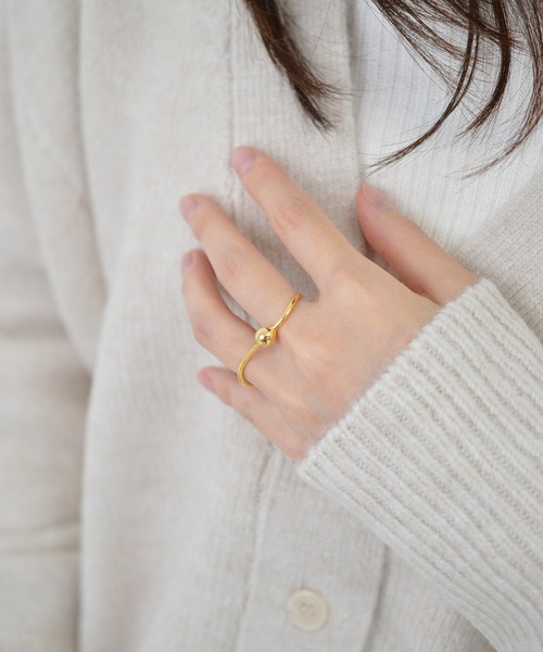 BROTHERHOOD（ブラザーフッド）の「【earyear】ダブル フィンガー リング v2（リング・レディース・その他8/その他6/その他2/その他14/その他4/その他12/その他9/その他1/その他7/その他5/その他11/その他13/その他3/その他10・FREE）」の10枚目の写真