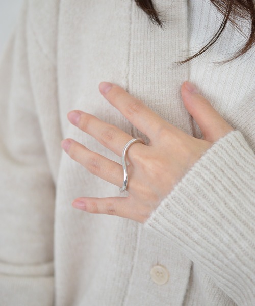 BROTHERHOOD（ブラザーフッド）の「【earyear】ダブル フィンガー リング v2（リング・レディース・その他8/その他6/その他2/その他14/その他4/その他12/その他9/その他1/その他7/その他5/その他11/その他13/その他3/その他10・FREE）」の16枚目の写真