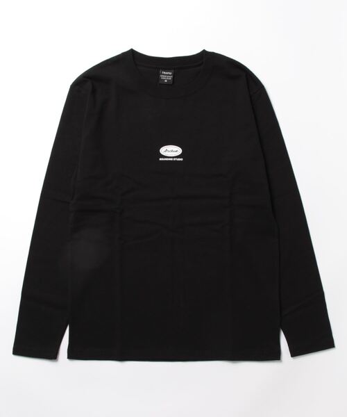 VIBGYOR(ヴィブジョー)の「プリント L/S C/N(BEY)(Tシャツ/カットソー・メンズ・ブラック/グリーン系その他/ホワイト・MEDIUM/LARGE)」の3枚目の写真