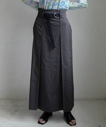 VACANCY | 配色ベルトコットンツイルスカート(スカート)