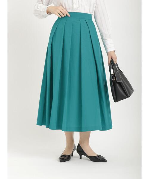 Te chichi（テチチ）の「ミニグログランタックフレアスカート（スカート・レディース・ピンク/グリーン/ベージュ/ネイビー・SMALL/MEDIUM）」の21枚目の写真