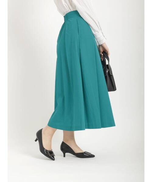 Te chichi（テチチ）の「ミニグログランタックフレアスカート（スカート・レディース・ピンク/グリーン/ベージュ/ネイビー・SMALL/MEDIUM）」の22枚目の写真